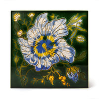 ARTEMIS HIBISCUS Printed Tiles - Verde