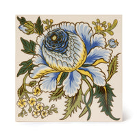 ARTEMIS ROSE Printed Tiles - Ecru