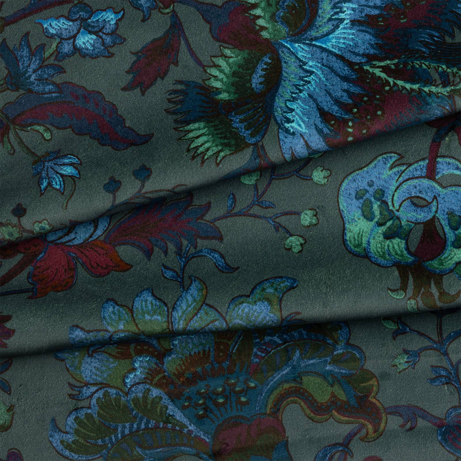 MAJORELLE Velvet Curtain - Petrol