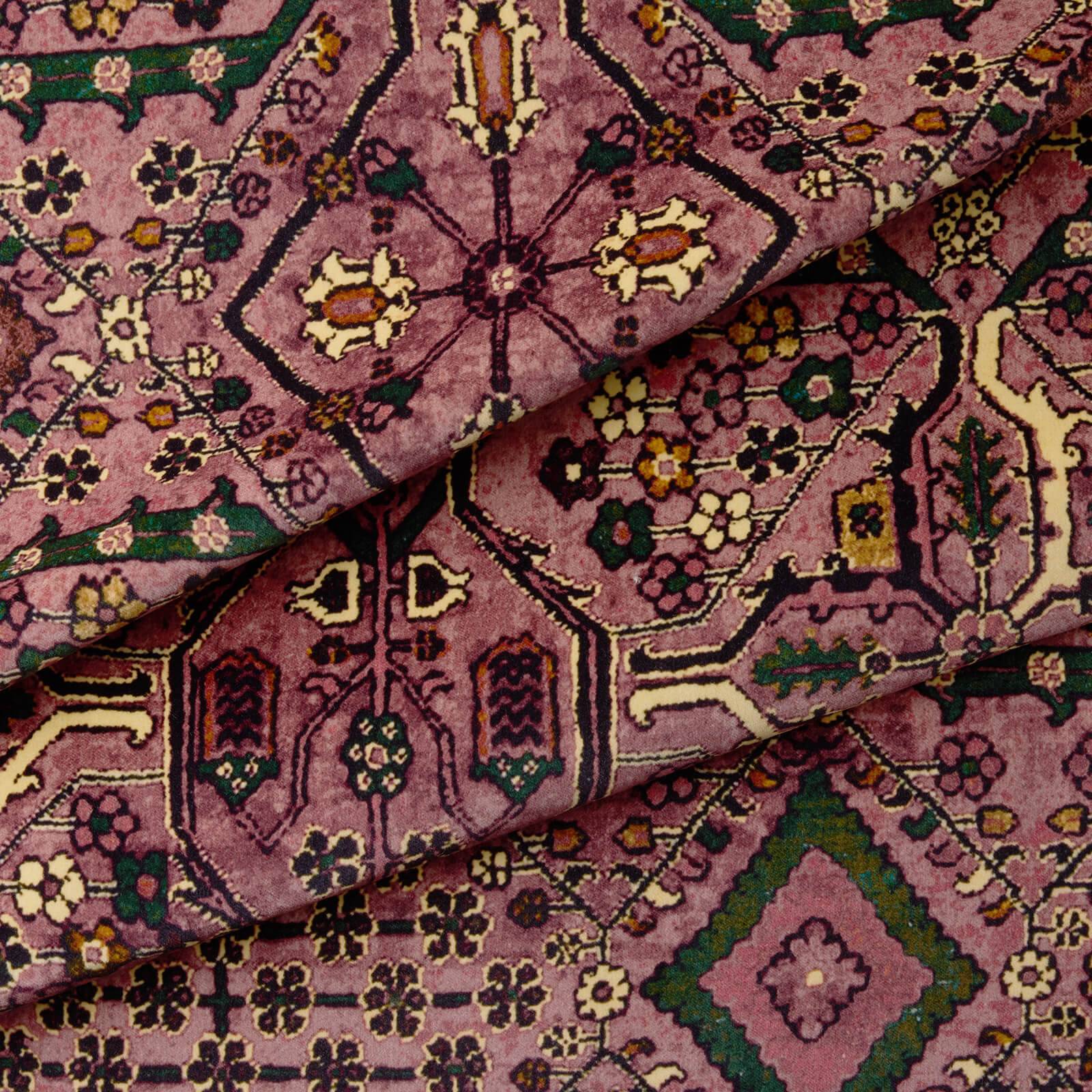 a close up of a carpet