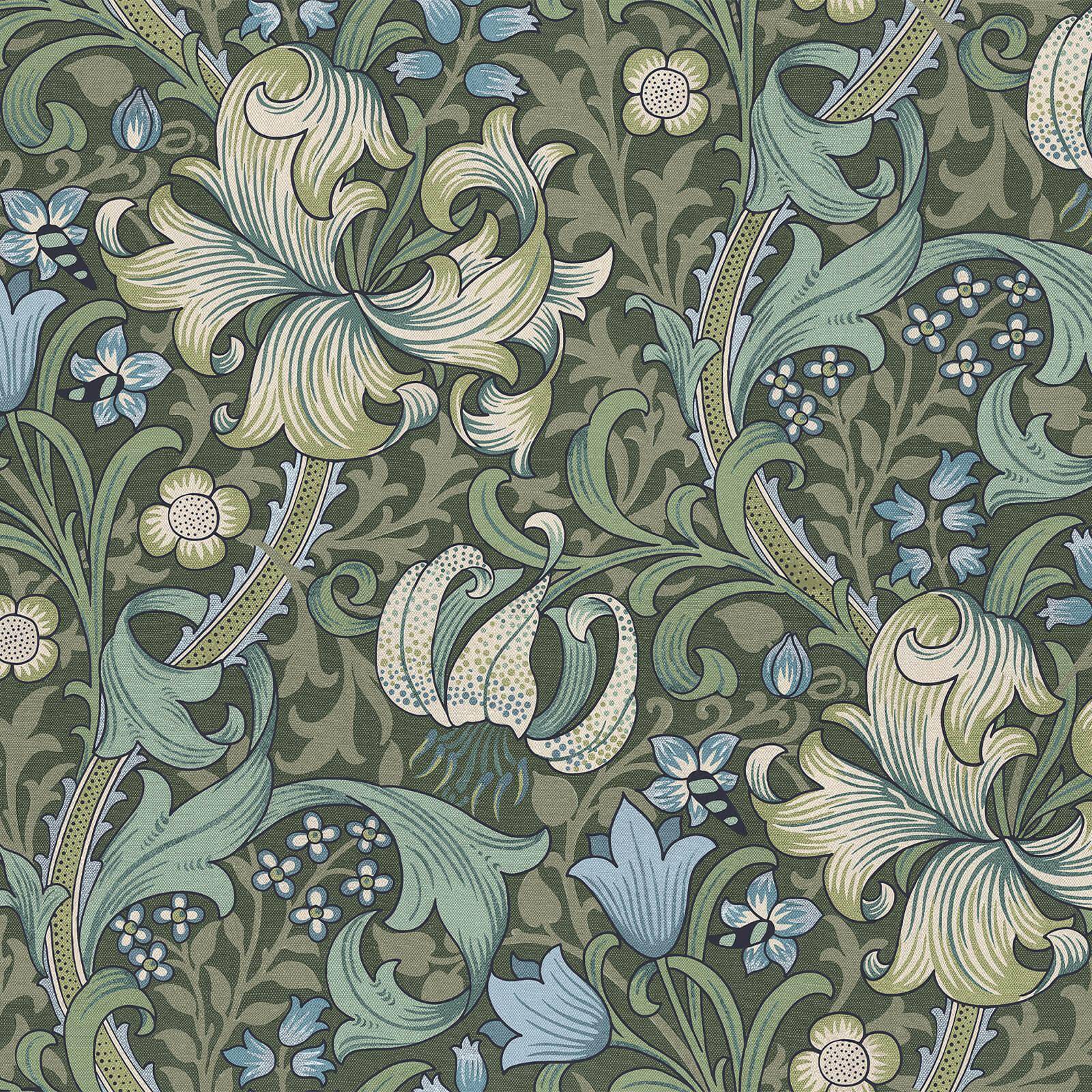 GOLDEN LILY Wallpaper - Verde