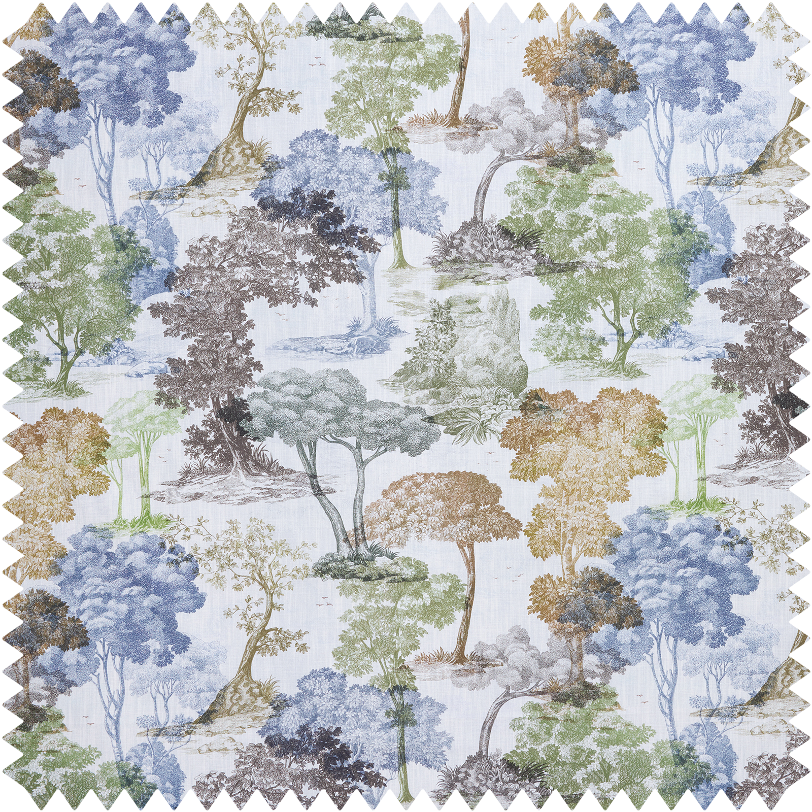 DENDROPHILIA Cotton Linen - Delphinium