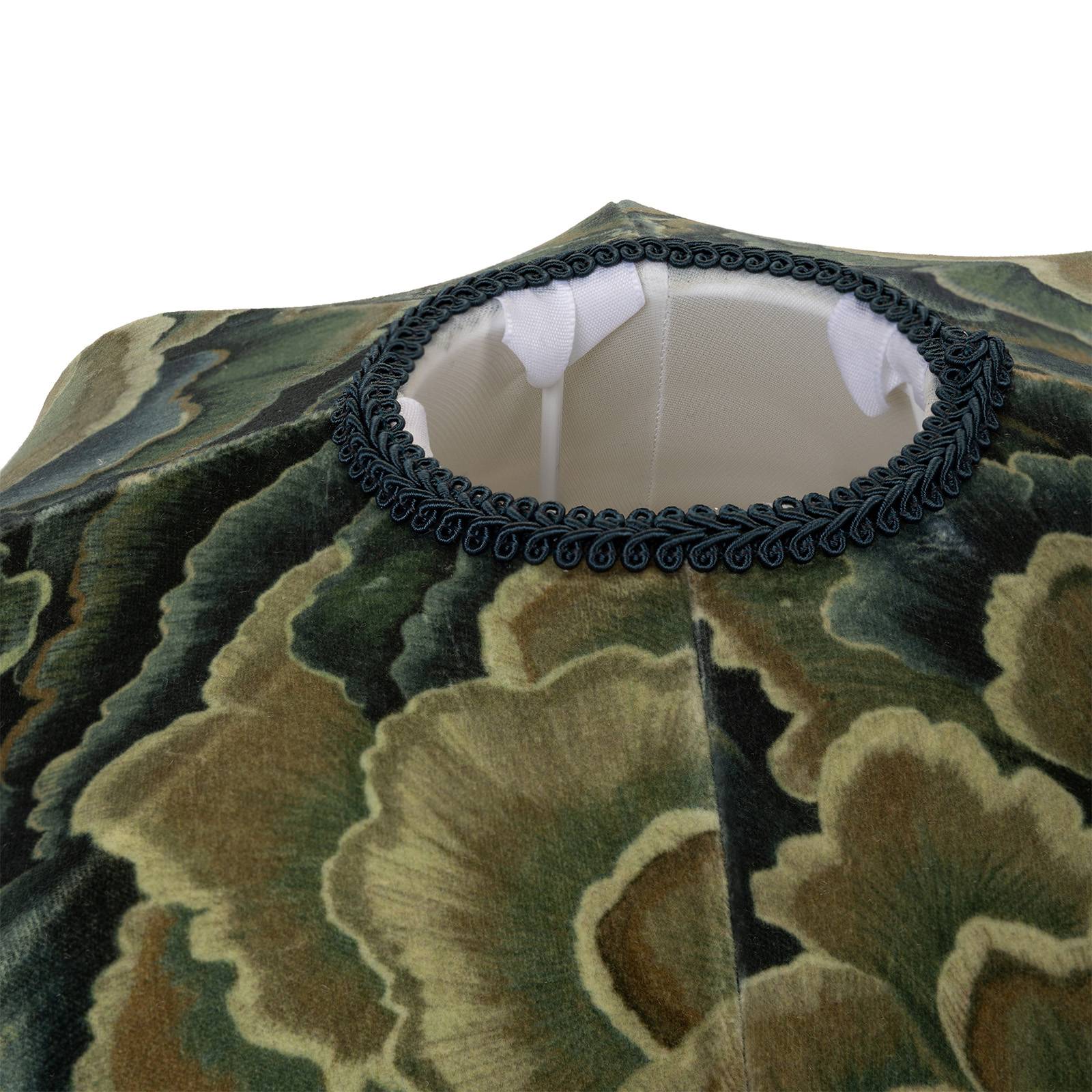 TRAMETES Velvet Tilia Lampshade - Carex