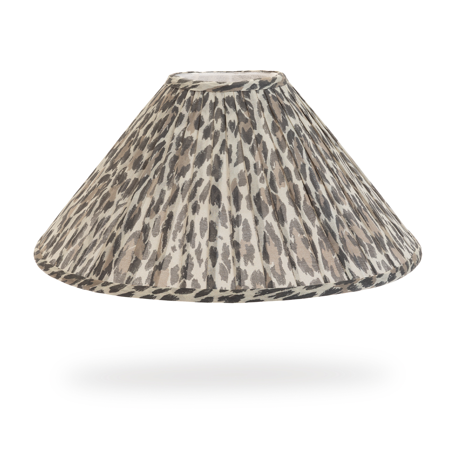 WILD CARD Sheer Pleated Lampshade - Butterscotch