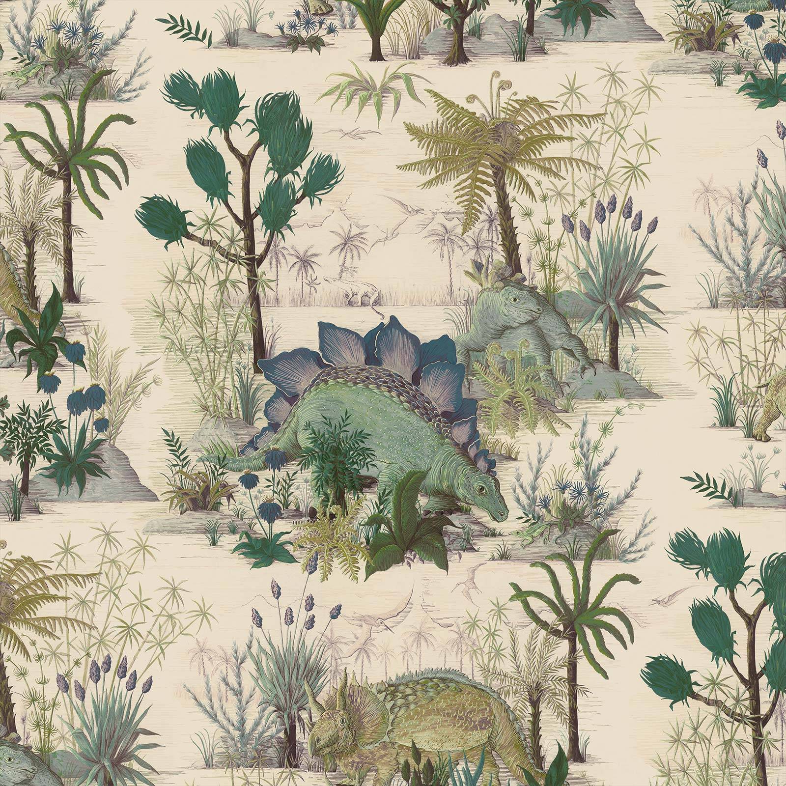 a wallpaper with plants and trees