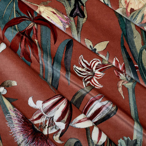 FLORA DELANICA Curtain - Clay secondary image