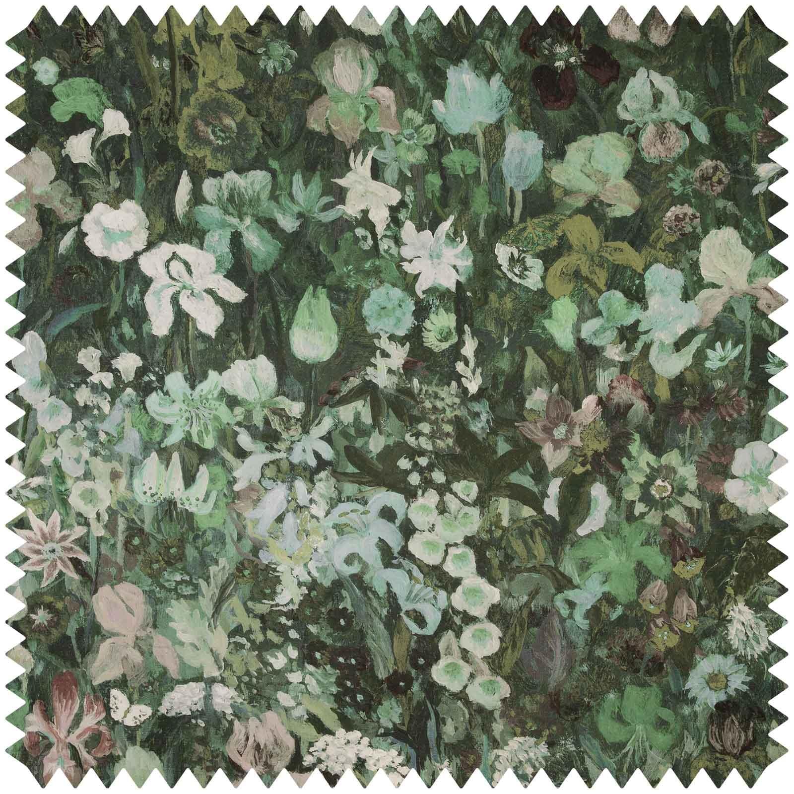 FLORIBUNDA MAGNA Cotton Linen - Verde