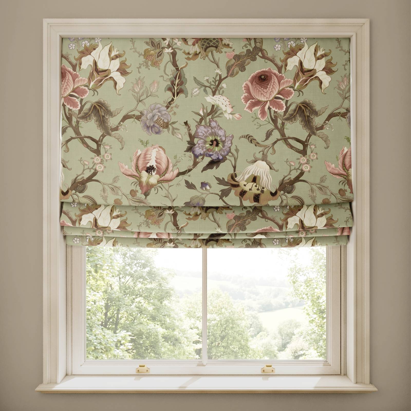 ARTEMIS Cotton Linen Blind - Jadeite