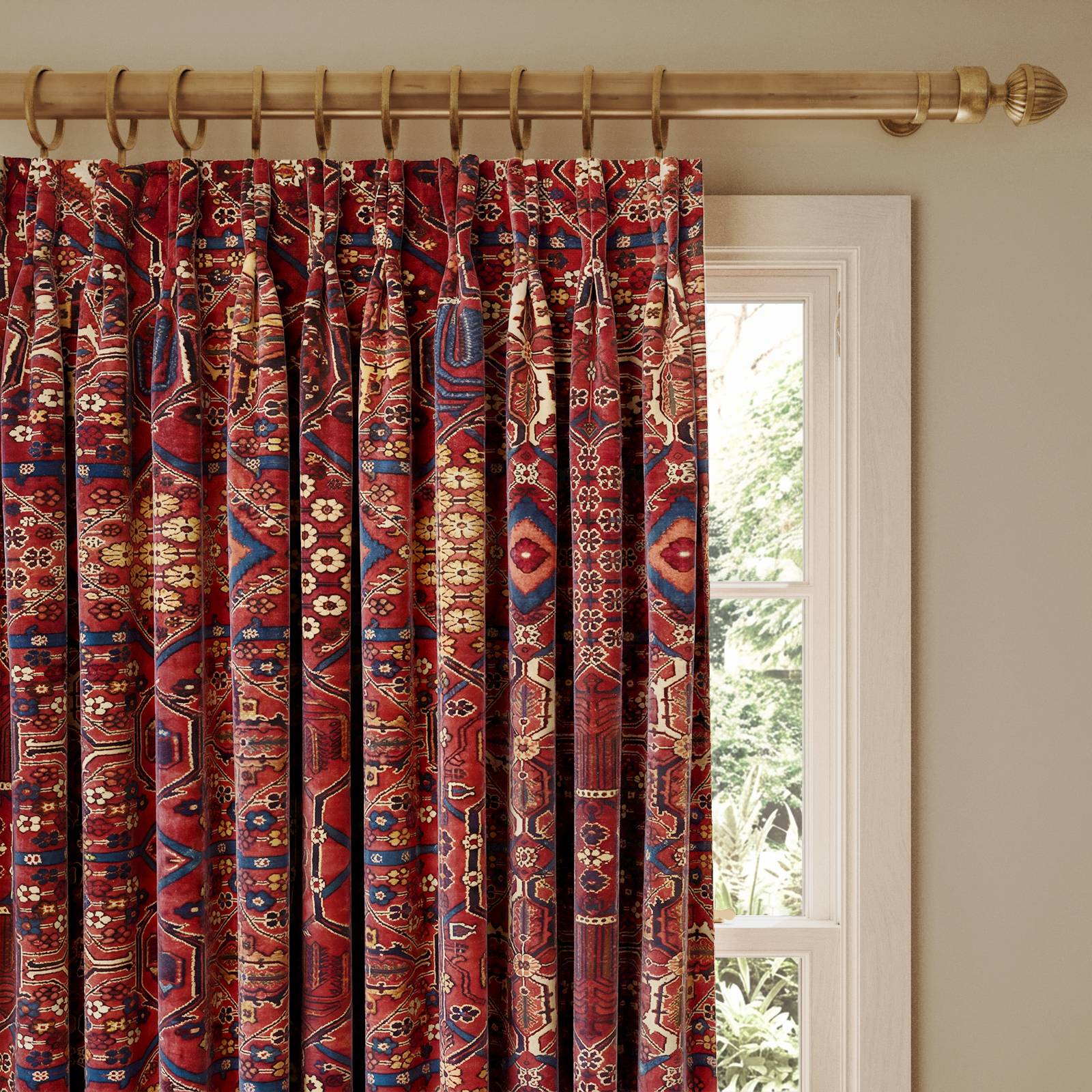 MEY MEH Velvet Curtain - Sienna