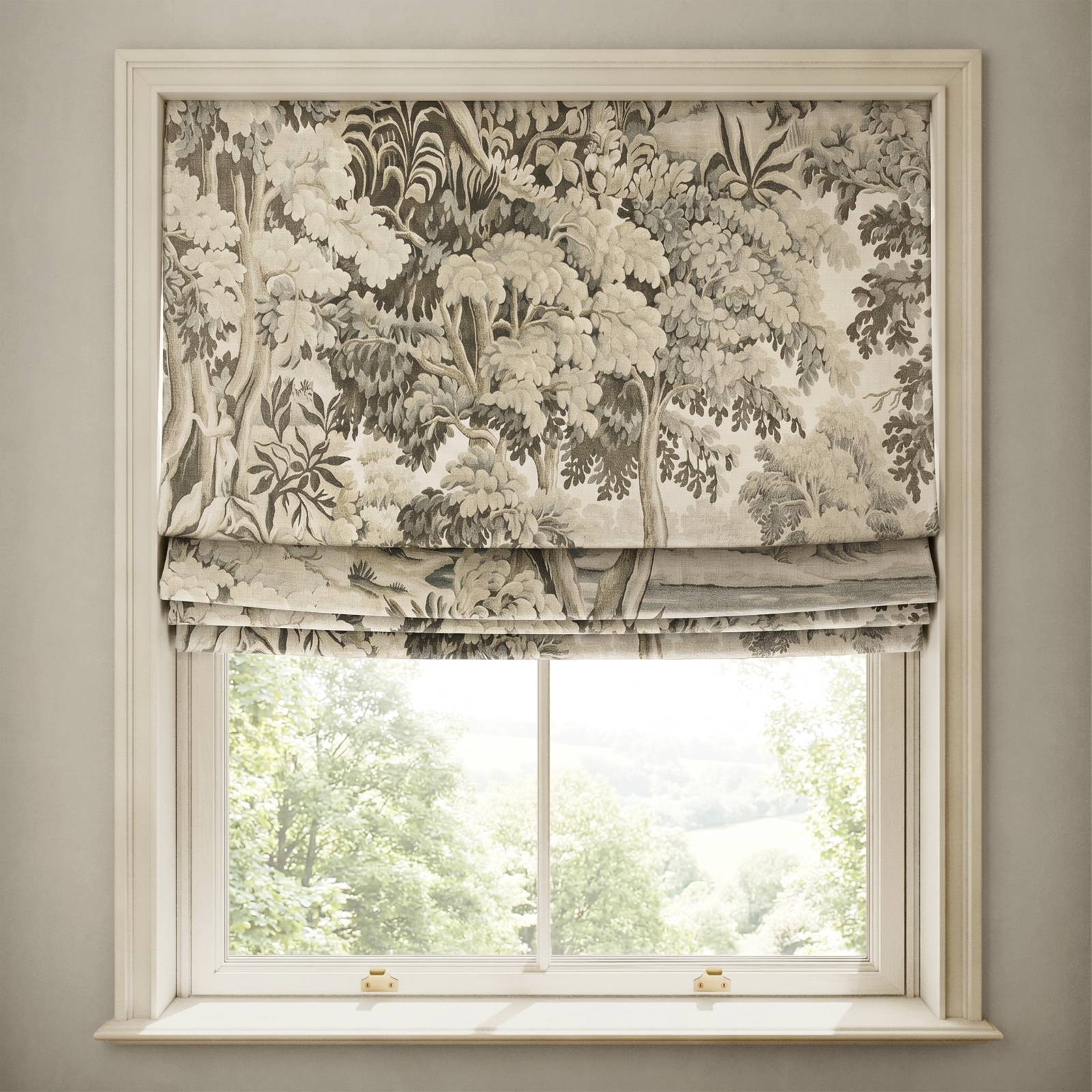 PLANTASIA Cotton Linen Blind - Sage