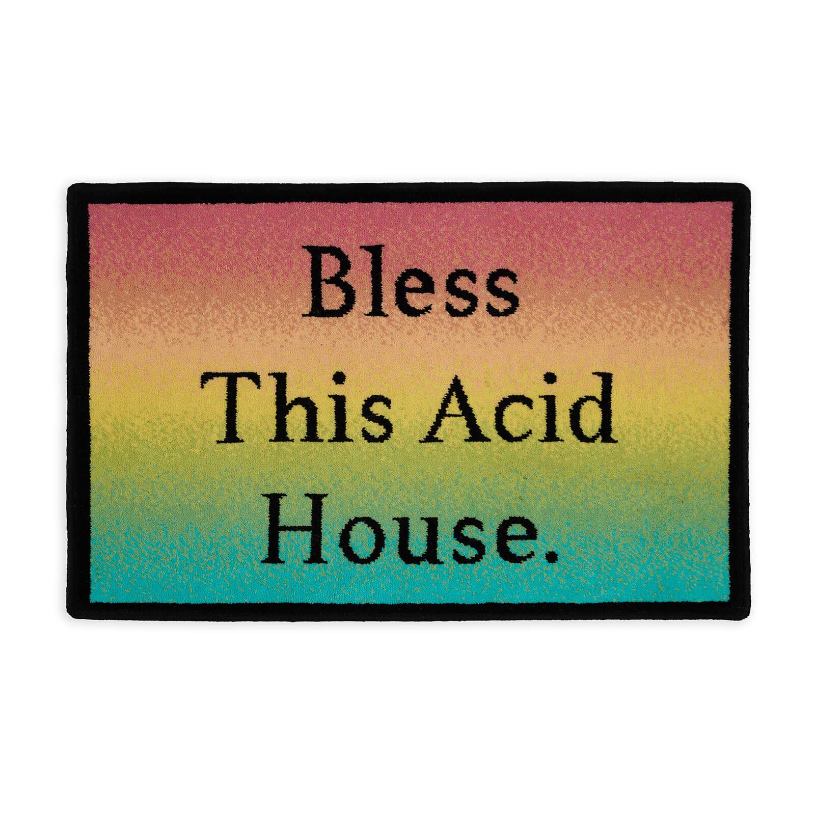 BLESS THIS ACID HOUSE Jeremy Deller Doormat - Iridis