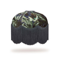LIMERENCE Velvet Tilia Lampshade - Ink
