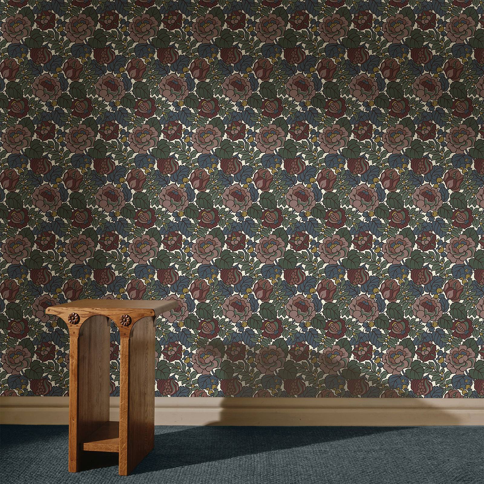 NAVARINO Wallpaper - Carnelian