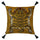 SABER Large Tassel Velvet Cushion - Gold