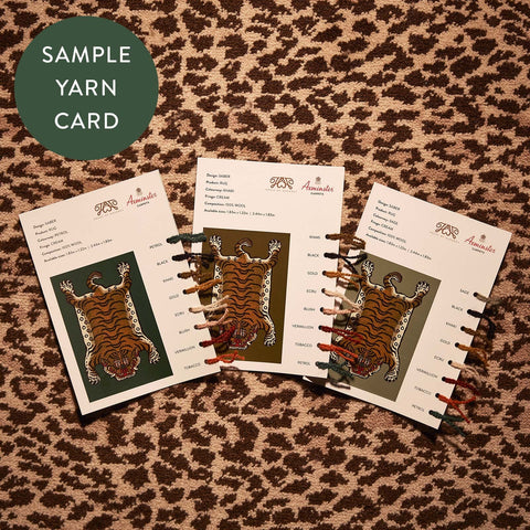 SABER Rug - Khaki Sample Card
