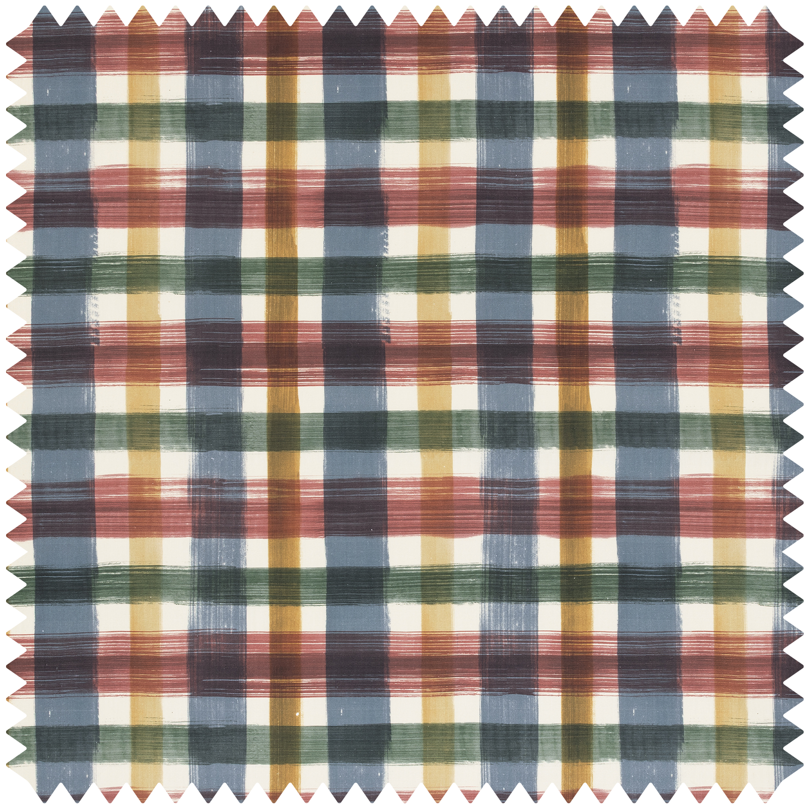 LONDON FIELDS CHECK Cotton Linen - Salvia