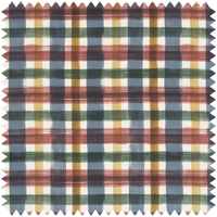 LONDON FIELDS CHECK Cotton Linen - Salvia