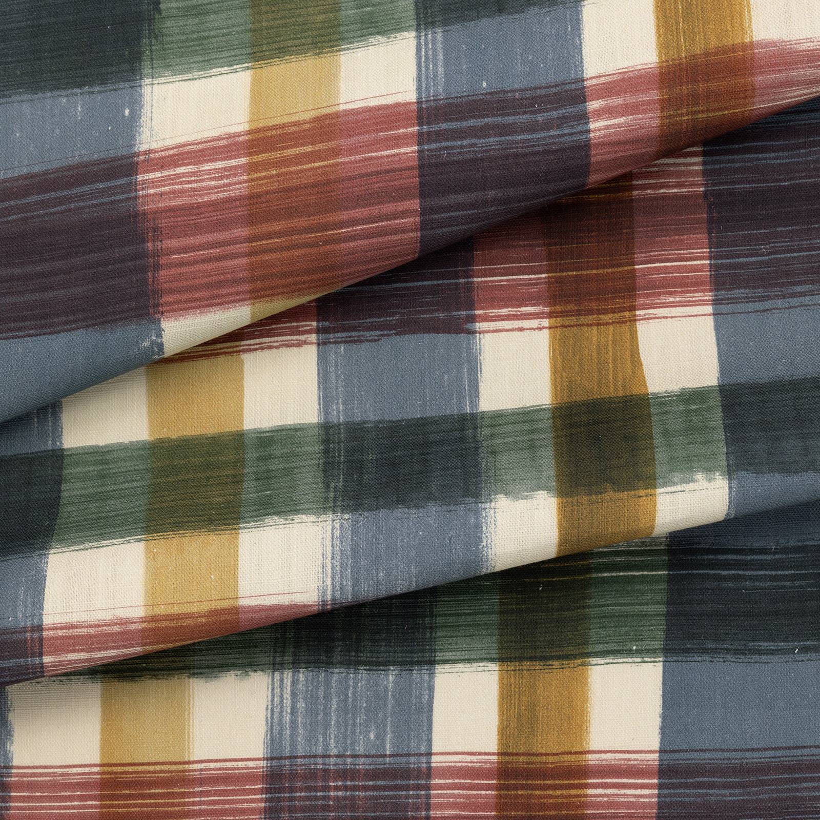 LONDON FIELDS CHECK Cotton Linen - Salvia