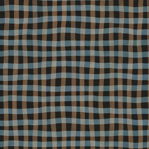 ARTIST'S CHECK Wallpaper - Noir Sample